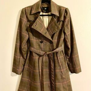 H&M size 8 trench coat